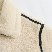 White Faux Shearling Coat