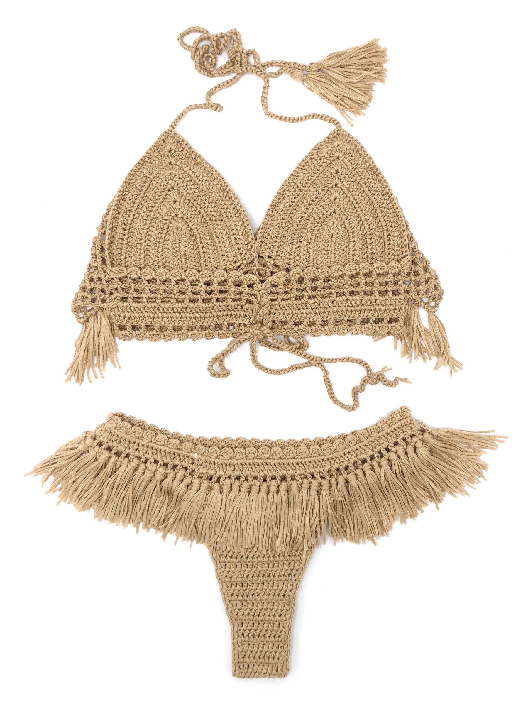 Knitted Top and Panties Set- Festibel