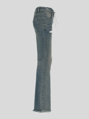 YU Low Vintage Bell Jeans