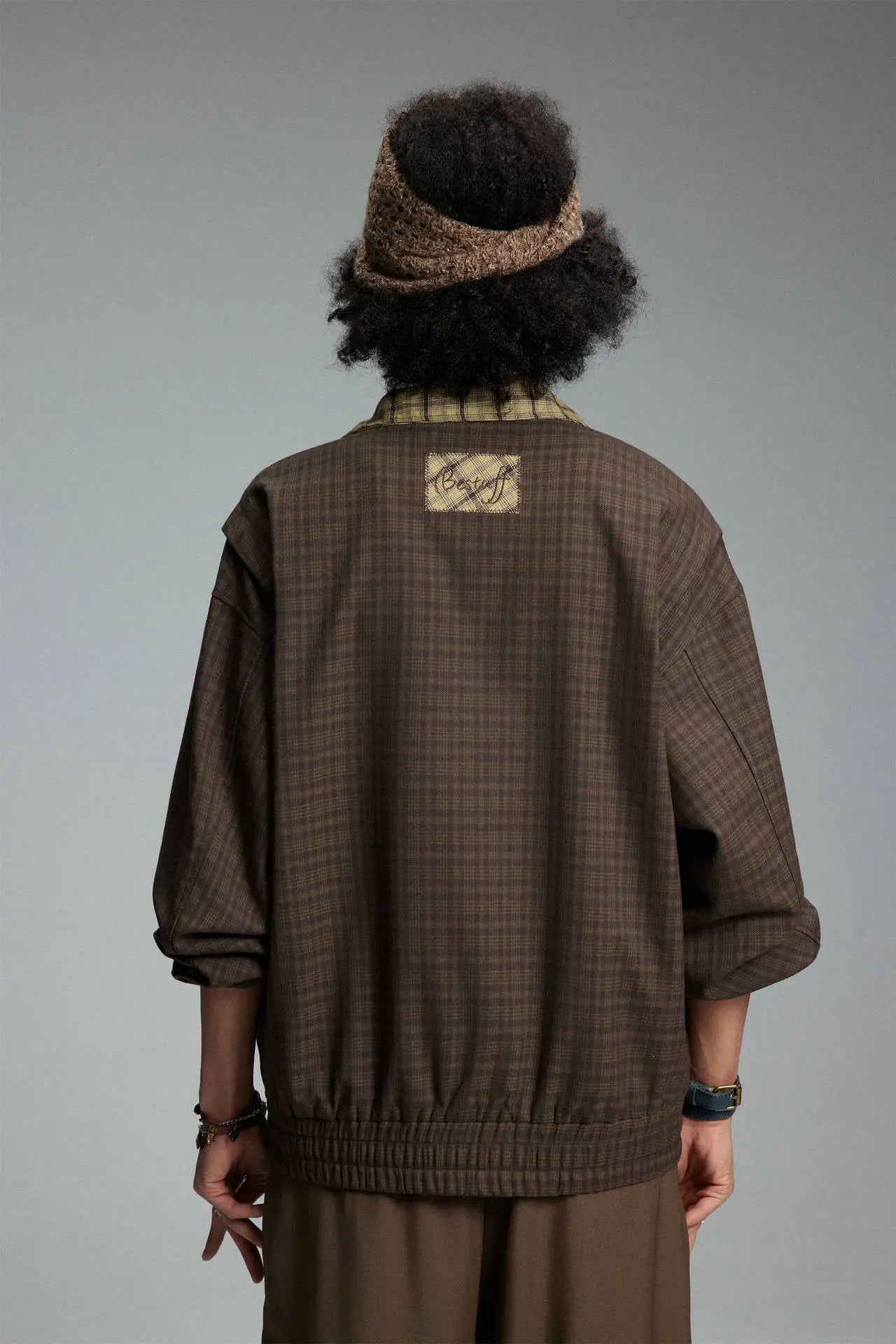 YAN Vintage Plaid Jacket
