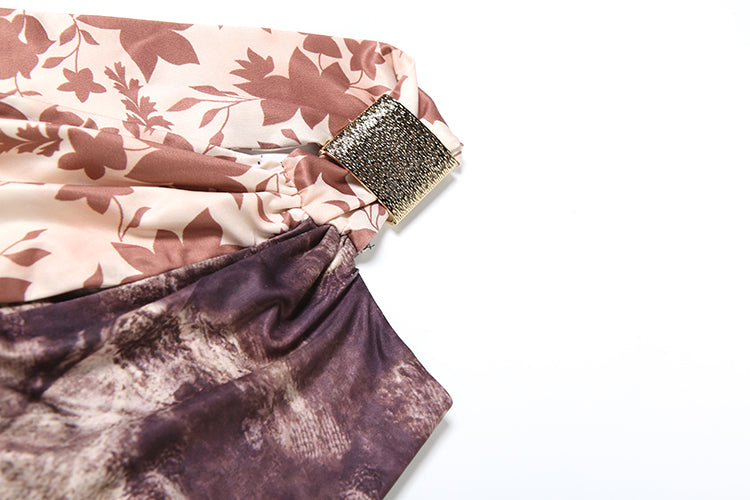 LUNA – Divided Mesh Dress with Ring Detail