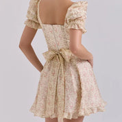 Janusz - 50s style wide mini dress