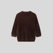 LOM Brown Buckled Sweater