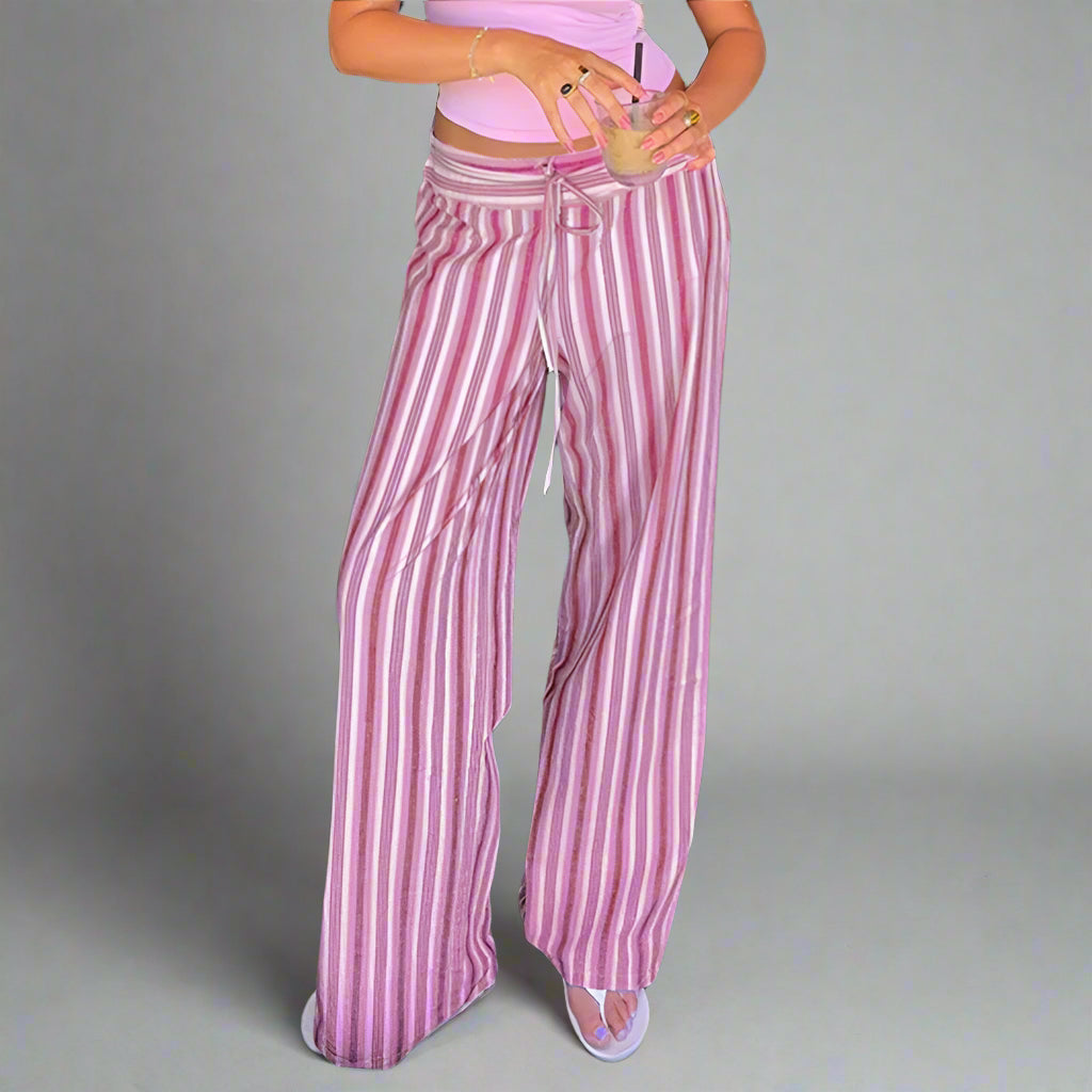 PINK Pink Striped Pants