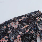 JIM One-Sleeve Tiered Dress