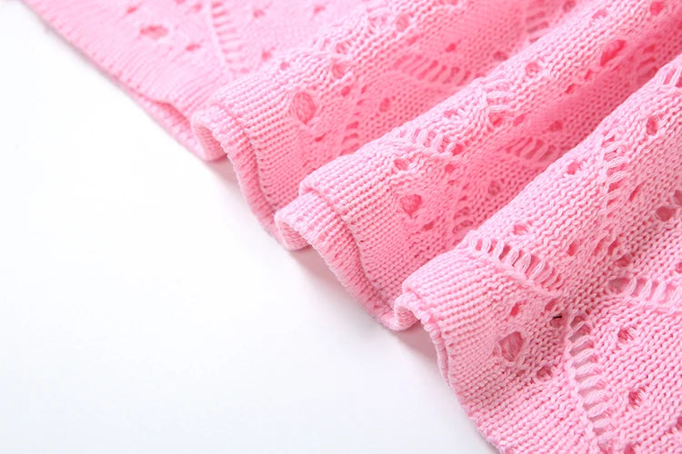 MEY White Crochet Dress