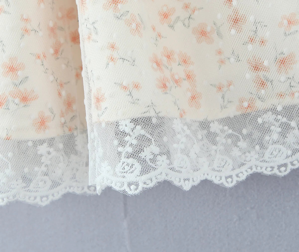Romi - Vintage-style floral mini dress