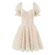 Janusz - 50s style wide mini dress