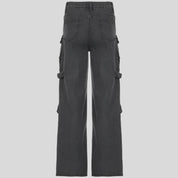 UO Wide Vintage Black Jeans