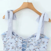 Light - Light blue uniform dress