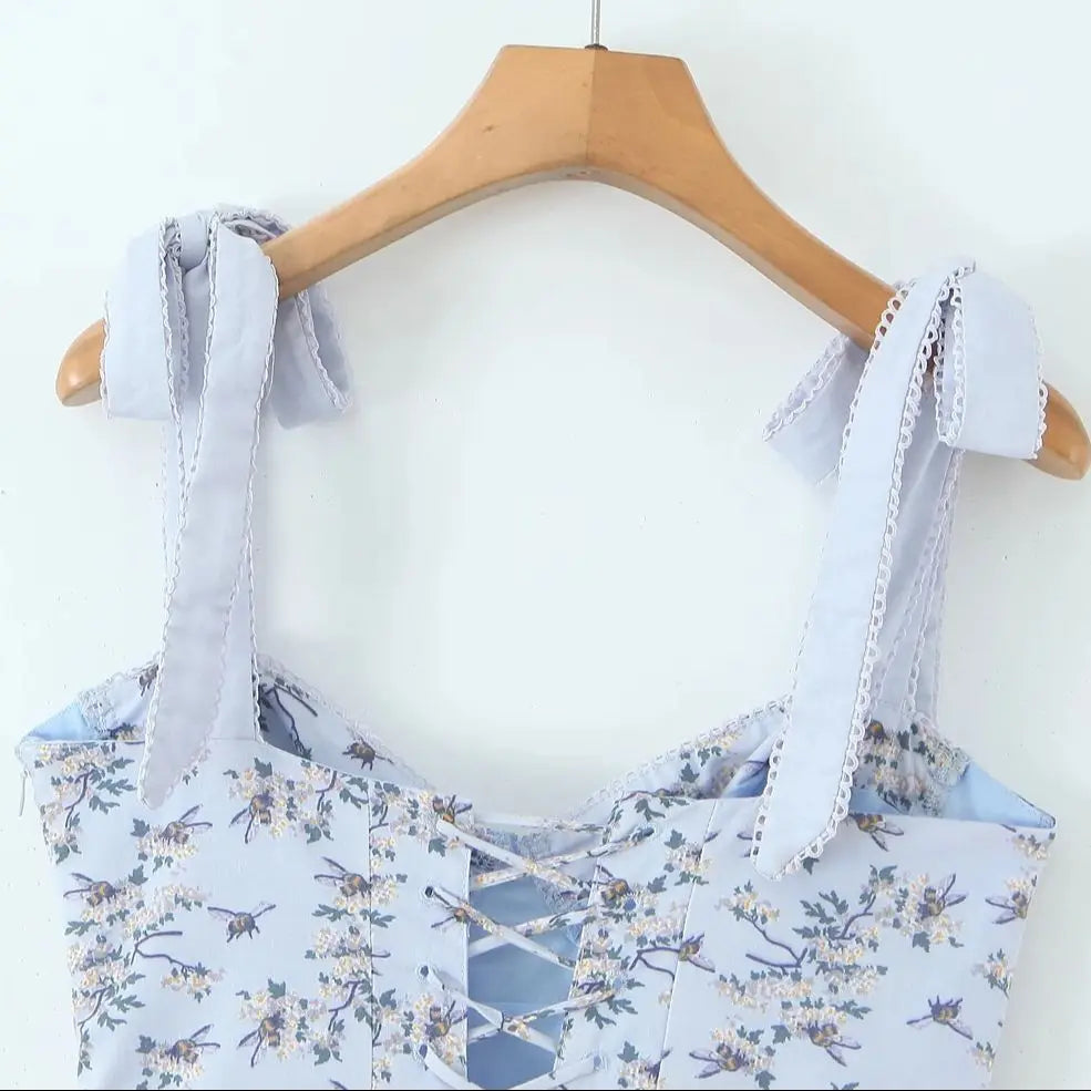 Light - Light blue uniform dress