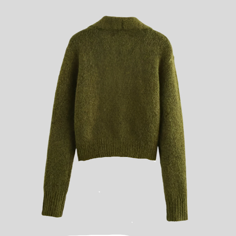 Khaki Warm Sweater