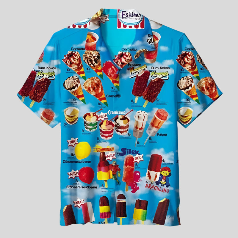 Ice-Cream Print Shirt