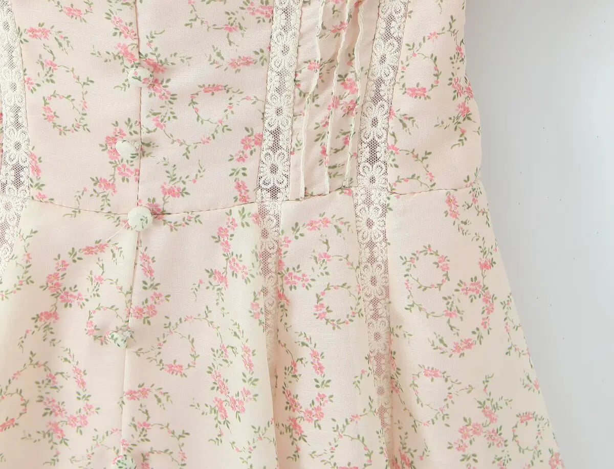 Janusz - 50s style wide mini dress