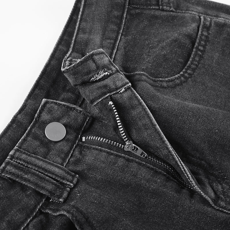 UO Wide Vintage Black Jeans