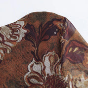 JI Floral Long-Sleeve Dress