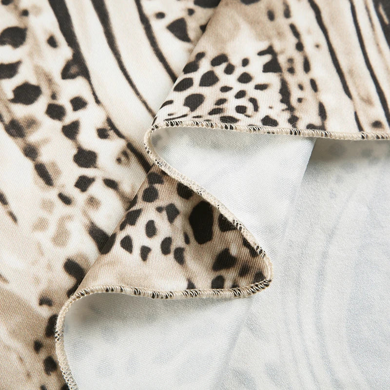 J Vintage Leopard Skirt