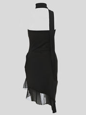 KIM Asymmetric Mini Dress