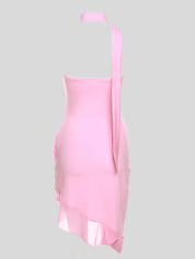 KIM Asymmetric Mini Dress