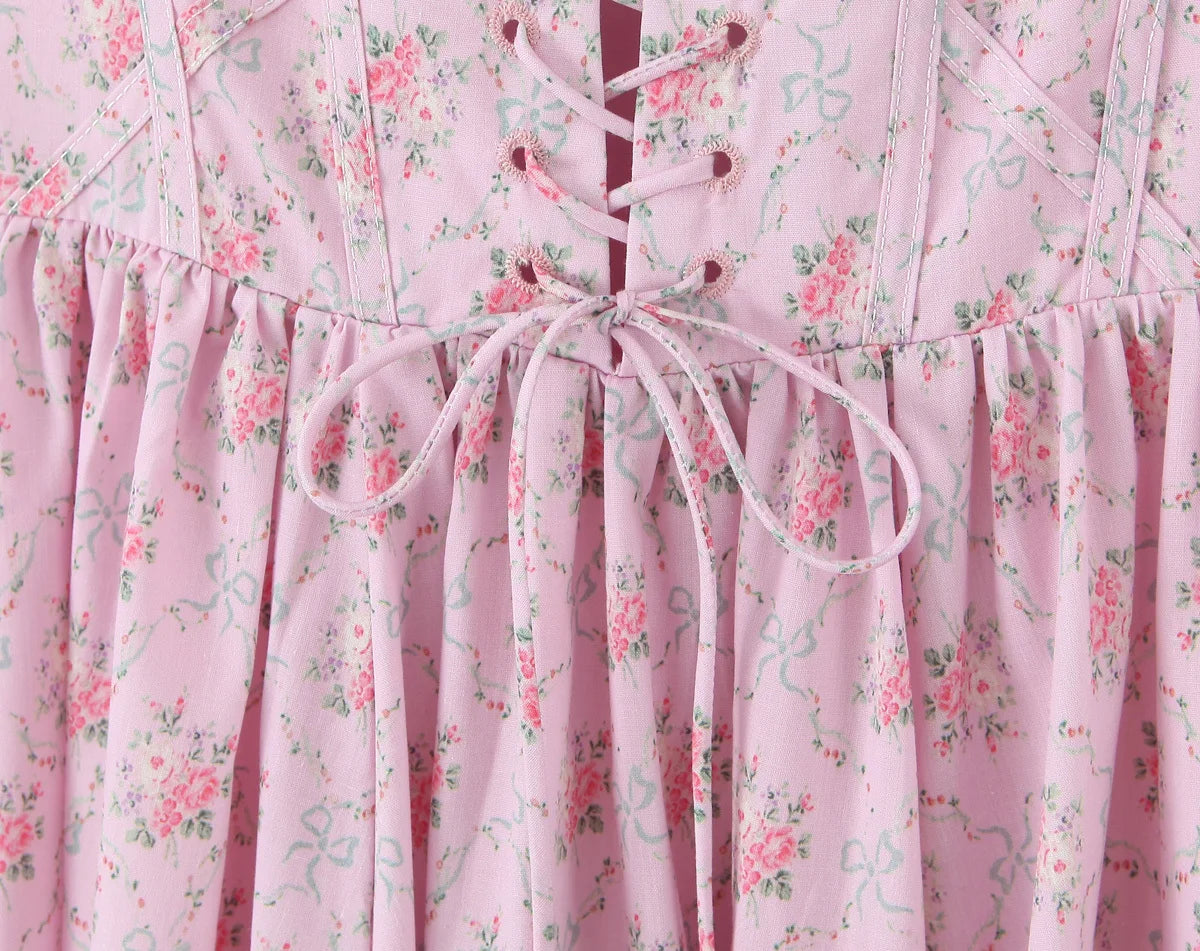 Yaara- Vintage Style Maxi Dress