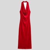 RED Red Maxi Evening Dress