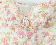 Or- Floral Maxi Dress