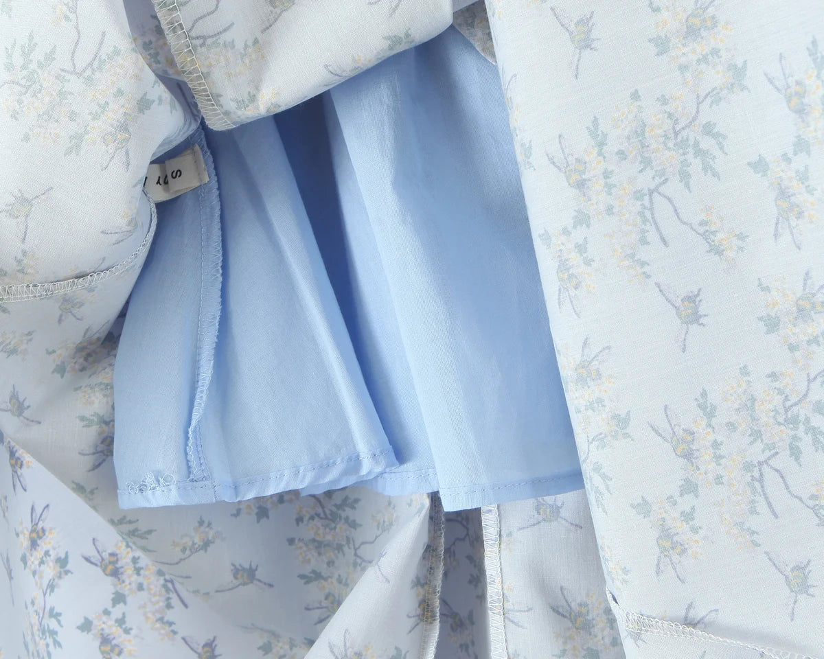 Light - Light blue uniform dress