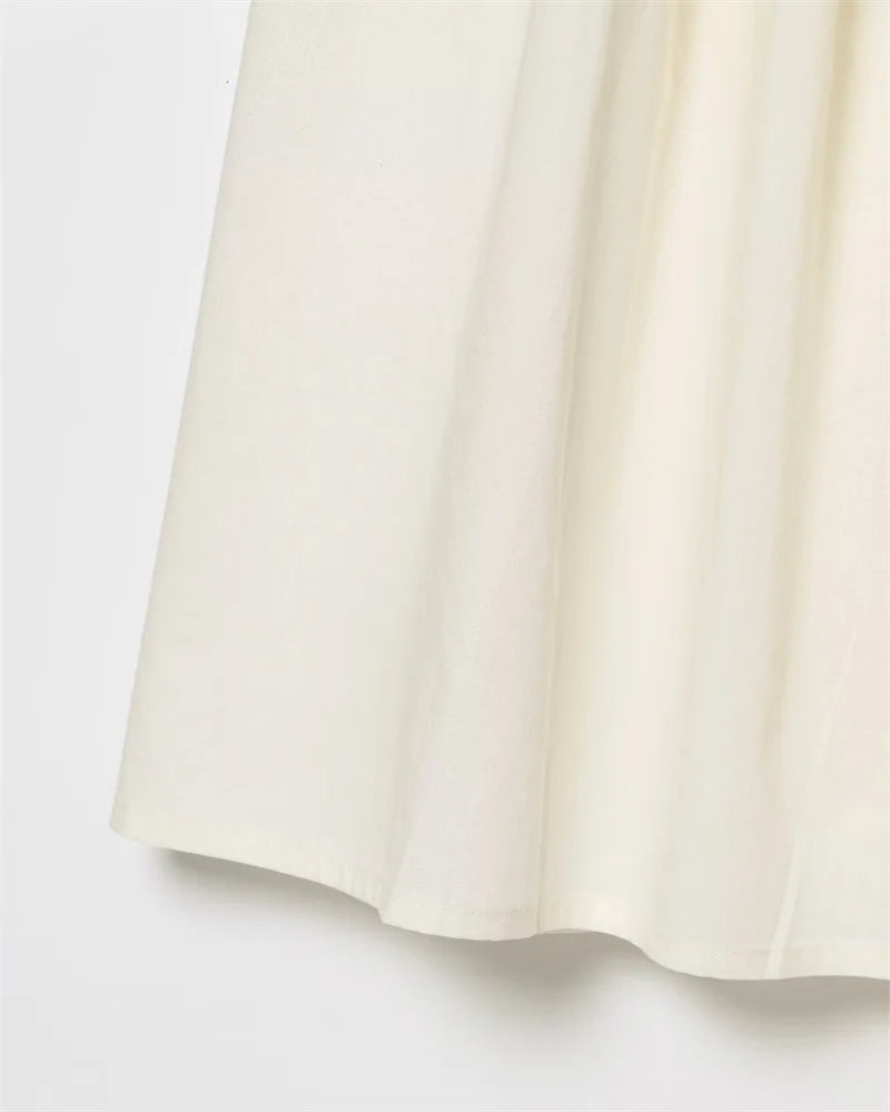 Liel- White maxi dress