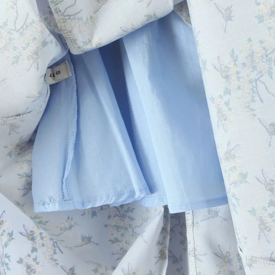 Light - Light blue uniform dress