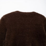 LOM Brown Buckled Sweater