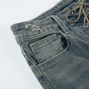 YU Low Vintage Bell Jeans