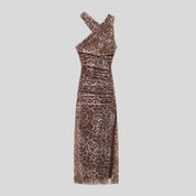 ROM Leopard Bodycon Dress