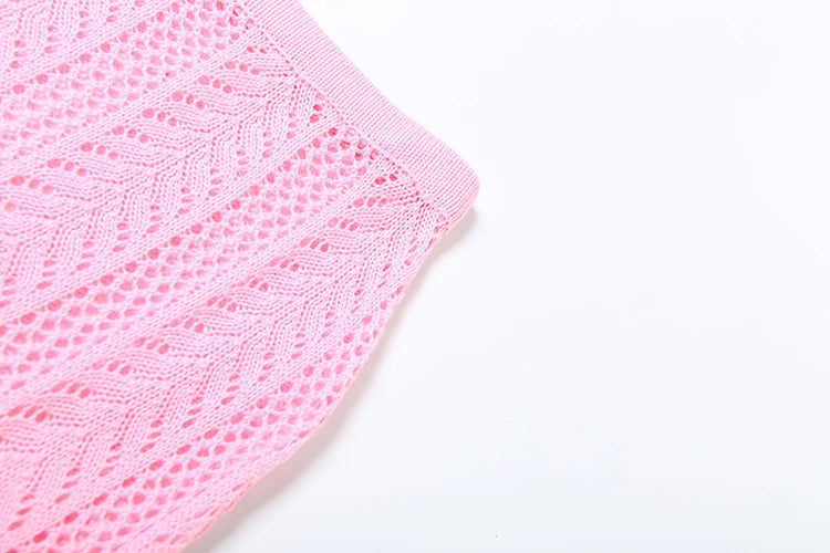 MEY White Crochet Dress