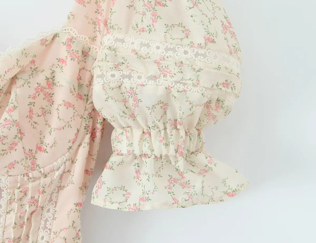 Janusz - 50s style wide mini dress