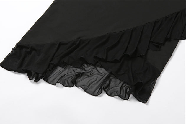 KIM Asymmetric Mini Dress