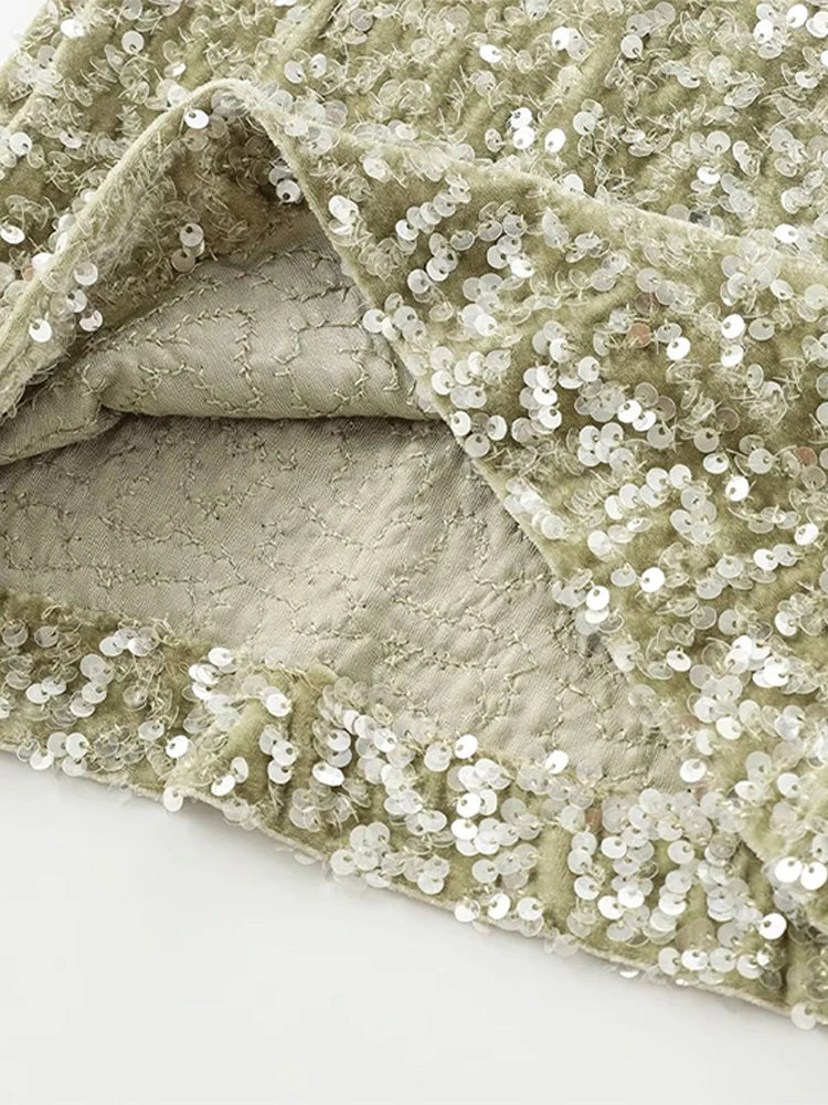 TT Sequin Flare Pants