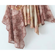 KOPI Asymmetric Floral Mini Dress