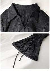 LILI Vintage Cotton Long-Sleeve Shirt