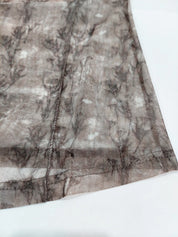 KIK Cut-Out Sheer Top