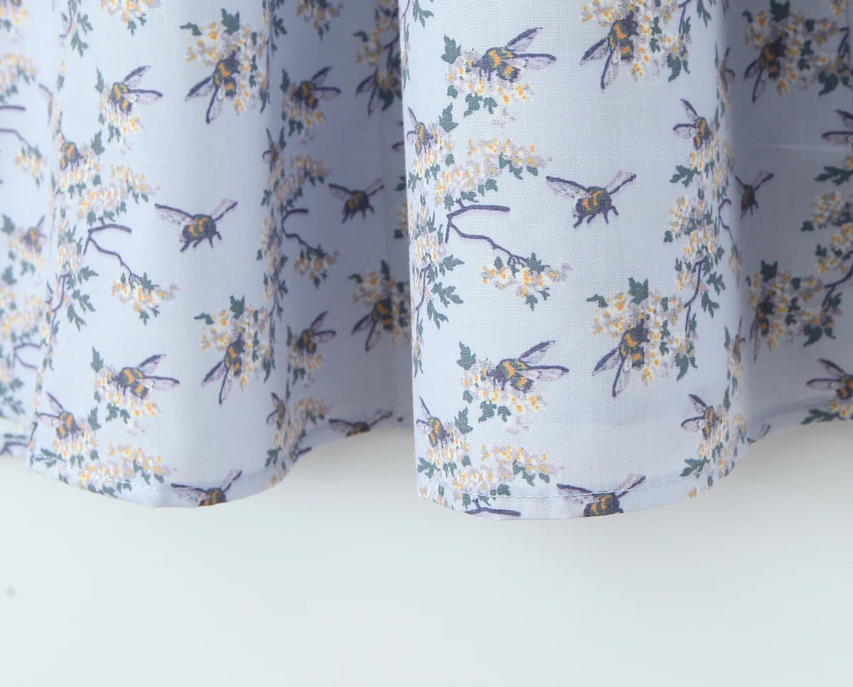 Light - Light blue uniform dress