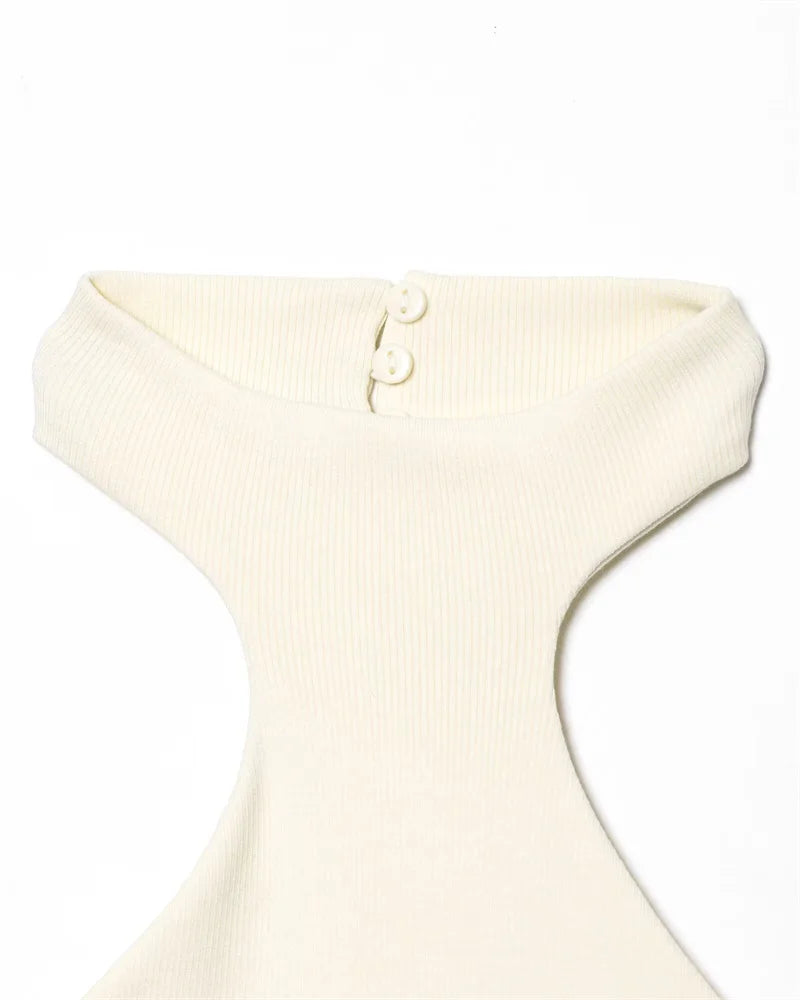 Liel- White maxi dress