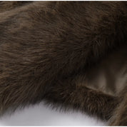 JOOM Cropped Fur Coat