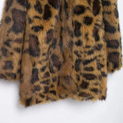 J Leopard Fur Jacket