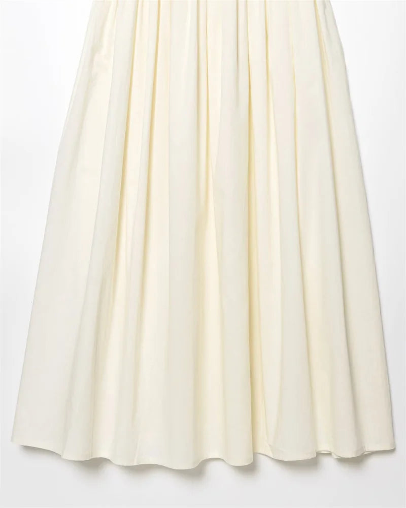 Liel- White maxi dress