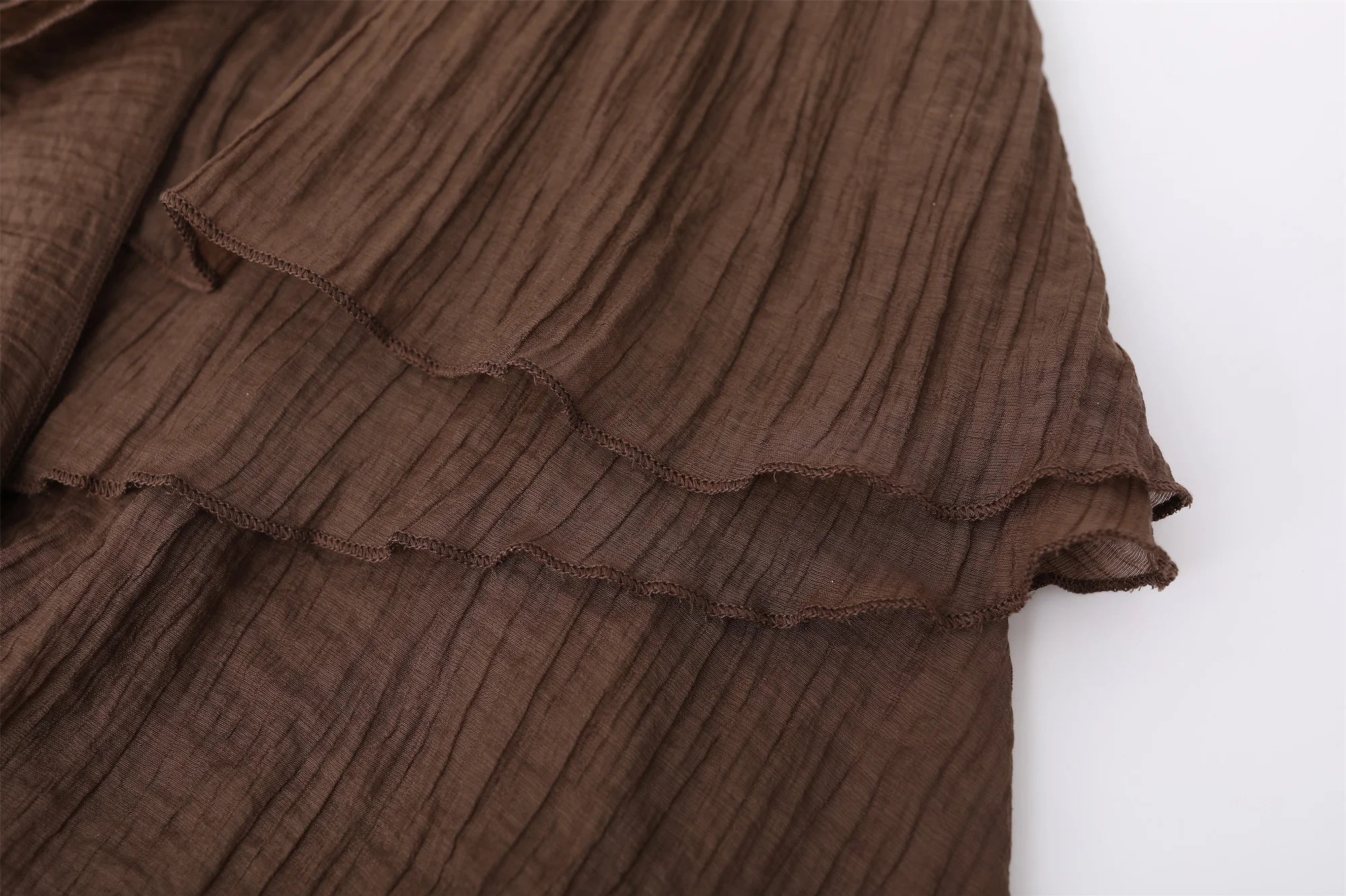 KOM Fringe & Flower Mini Dress