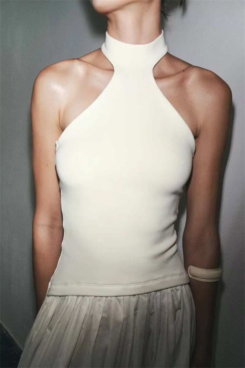 Liel- White maxi dress