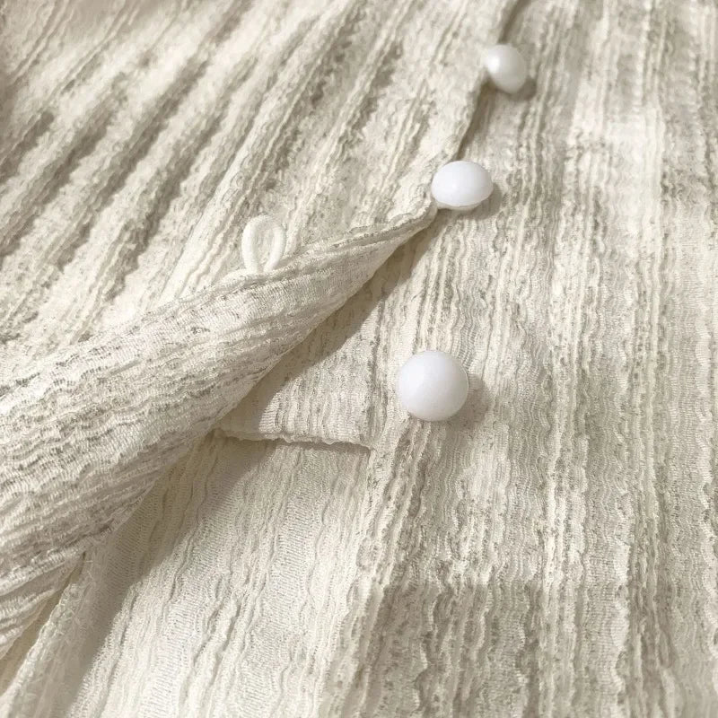 LILI Vintage Cotton Long-Sleeve Shirt