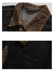 UOP Mixed Denim Jacket