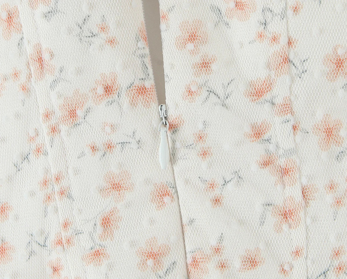 Romi - Vintage-style floral mini dress