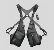 Leather Utility Vest